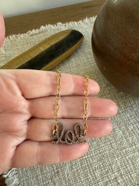 Natural diamond necklace